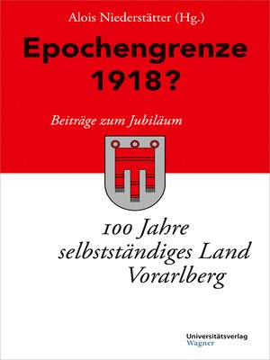 cover image of Epochengrenze 1918?
